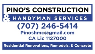 Pino's Construction & Handyman Service logo