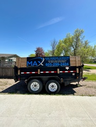 Max's Junk Removal and Dumpster Rentals logo