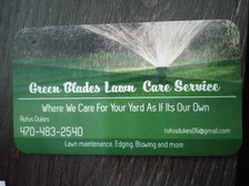 Logo for Green Blades Lawn Care Services