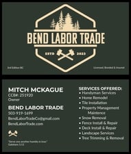 Avatar for Bend Labor Trade LLC