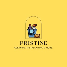 Logo for Prestine Cleaning Installation & More
