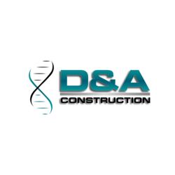 D&A Construction logo