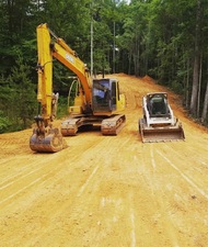 Logo for Ground Breakers Grading & Hauling LLC