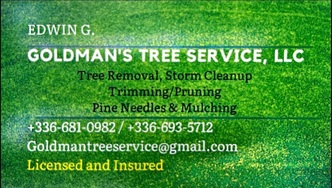 Goldman's Tree Service logo
