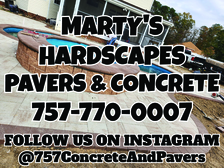 Logo for Marty's Hardscapes LLC