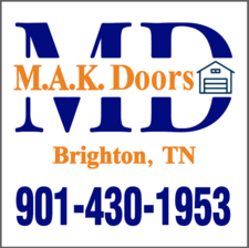 Logo for M.A.K. Doors