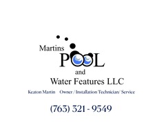 Logo for Martins Pool & Water Features