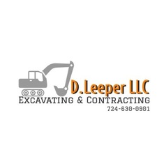 Logo for D.Leeper Excavating & Contracting