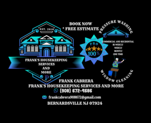 Frank's Housekeeping Services, and More logo