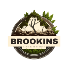 Logo for Brookins Lawn Care Service