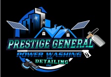 Logo for Prestige General Power Washing