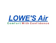 Logo for LOWE'S AIR CONDITIONING AND HEATING