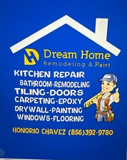 Logo for Dream Home Remodeling and Paint