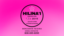 Logo for Hilinai Construction