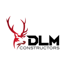 Logo for DLM Constructors, LLC