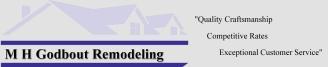 M H Godbout Remodeling logo