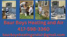 Logo for Baur Boys Heating & Air