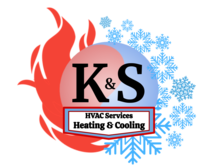 Logo for K&S HVAC Services, LLC