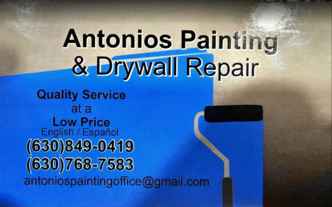 Antonio's Painting & Drywall Repair, Co logo