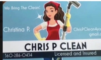 Chris P Clean logo