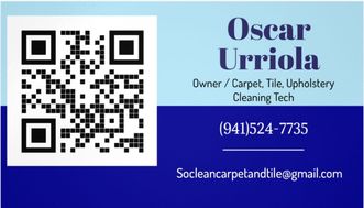 O's So Clean Carpet and Tile, LLC logo