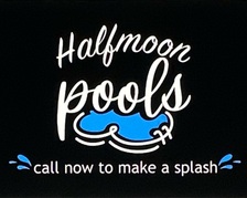 Logo for Halfmoon Pools and Landscaping