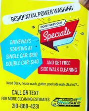 Logo for 4 BROTHERS PRESSURE WASH LLC