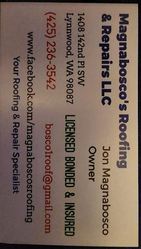 Magnabosco's Roofing & Repairs LLC logo