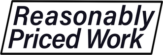 Reasonably Priced Work logo