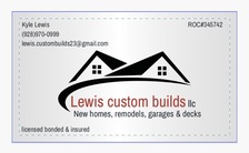 Logo for Lewis Custom Builds LLC