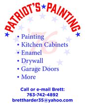 Logo for Patriots Painting, LLC