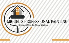 Logo for Miguel's Professional Painting