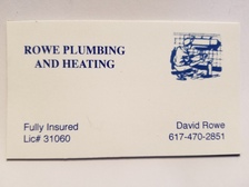Logo for Rowe Plumbing and Heating