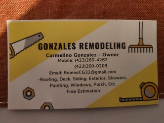 Gonzalez Remodel logo