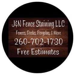 J&N Fence Staining logo