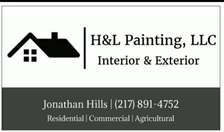 Logo for H & L Painting