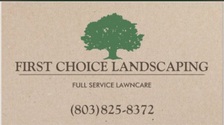 Avatar for First Choice Landscaping