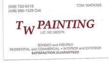 Logo for Tom Watkins Painting