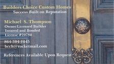 Builders Choice Custom Homes, LLC logo