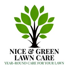 NICE & GREEN LAWN CARE logo