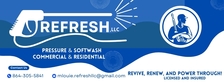 Logo for Refresh Pressure and Soft Washing LLC