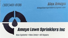 Logo for Amaya Lawn Sprinklers