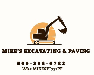 Mikes Excavating & Paving logo