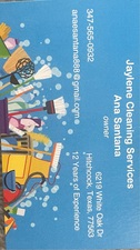 Logo for Jaylene Cleaning Service