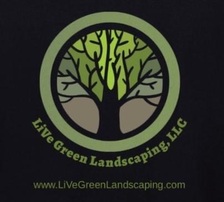 Live green landscaping  logo