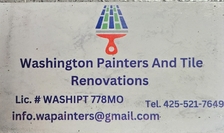 Logo for Washington Painters & Tile Renovations, LLC
