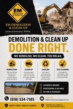 Avatar for EM DEMOLITION & CLEAN UP, INC.