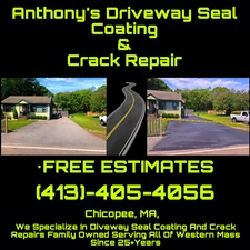 Anthonys Driveway Sealcoating & Crack Repair logo