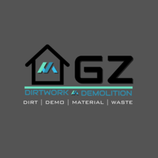 Logo for GZ Dirtwork & Demolition, LLC