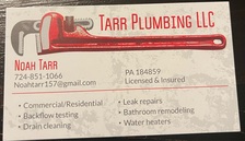 Logo for Tarr Plumbing LLC